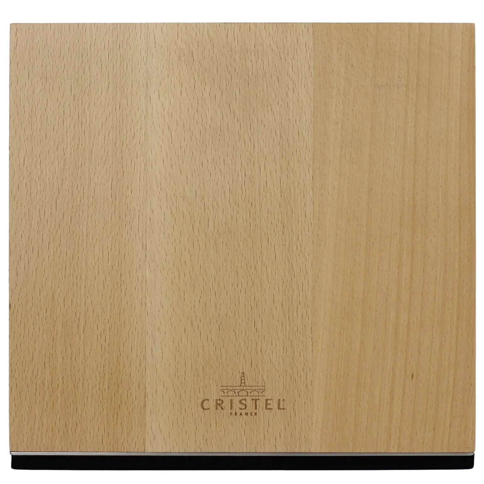CRISTEL Bloc à couteaux aimanté en bois de hêtre Fashion