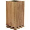 CRISTEL Bloc à couteaux rotatif en bois d'acacia Outlet