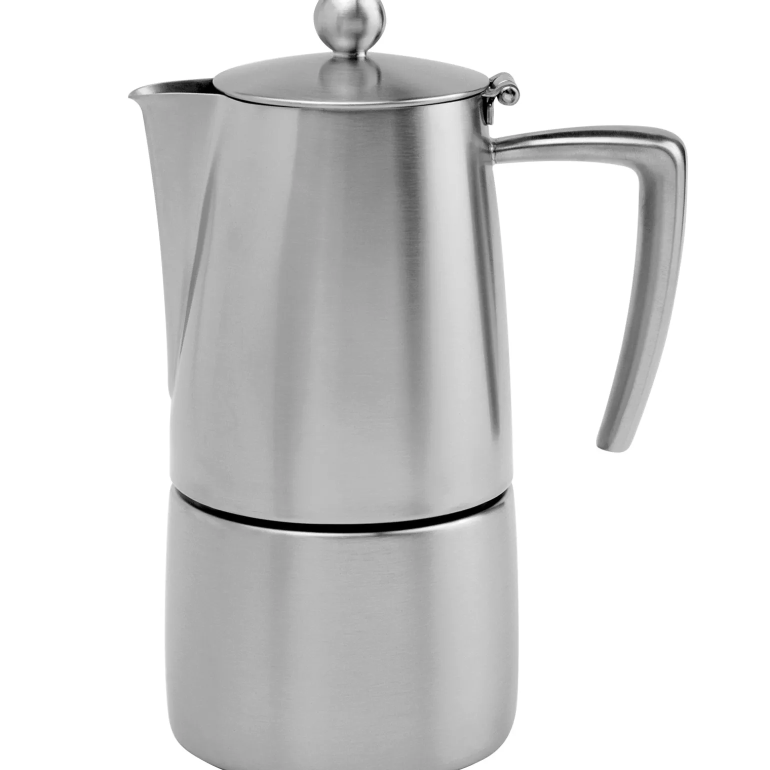 CRISTEL Cafetière italienne Torino Inox Brossé New