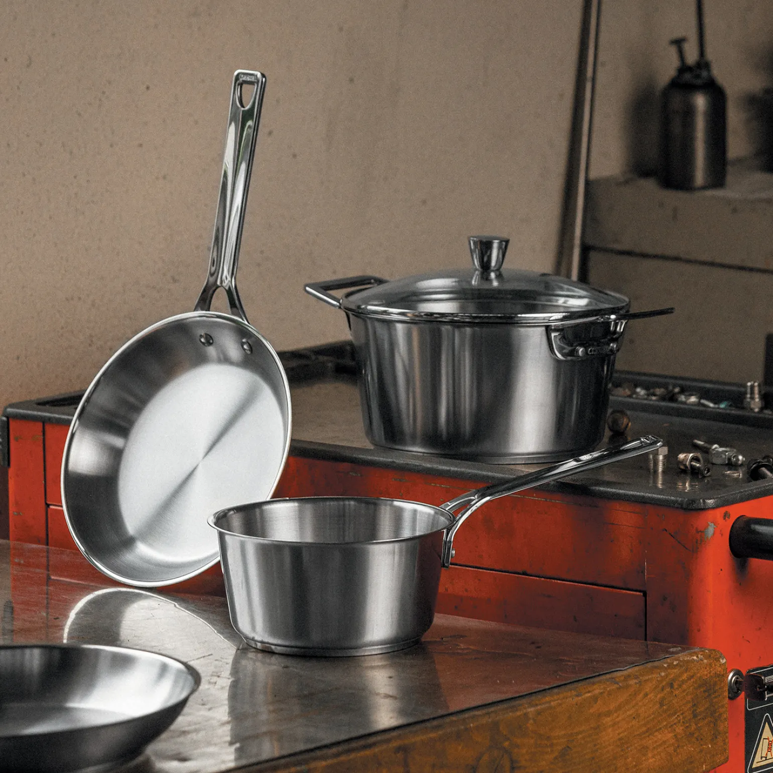 CRISTEL Casserole inox brossé Shop