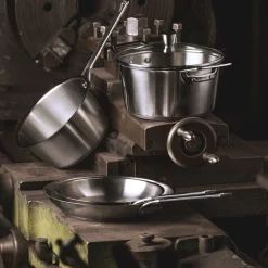 CRISTEL Couvercle en verre bombé bouton inox Clearance