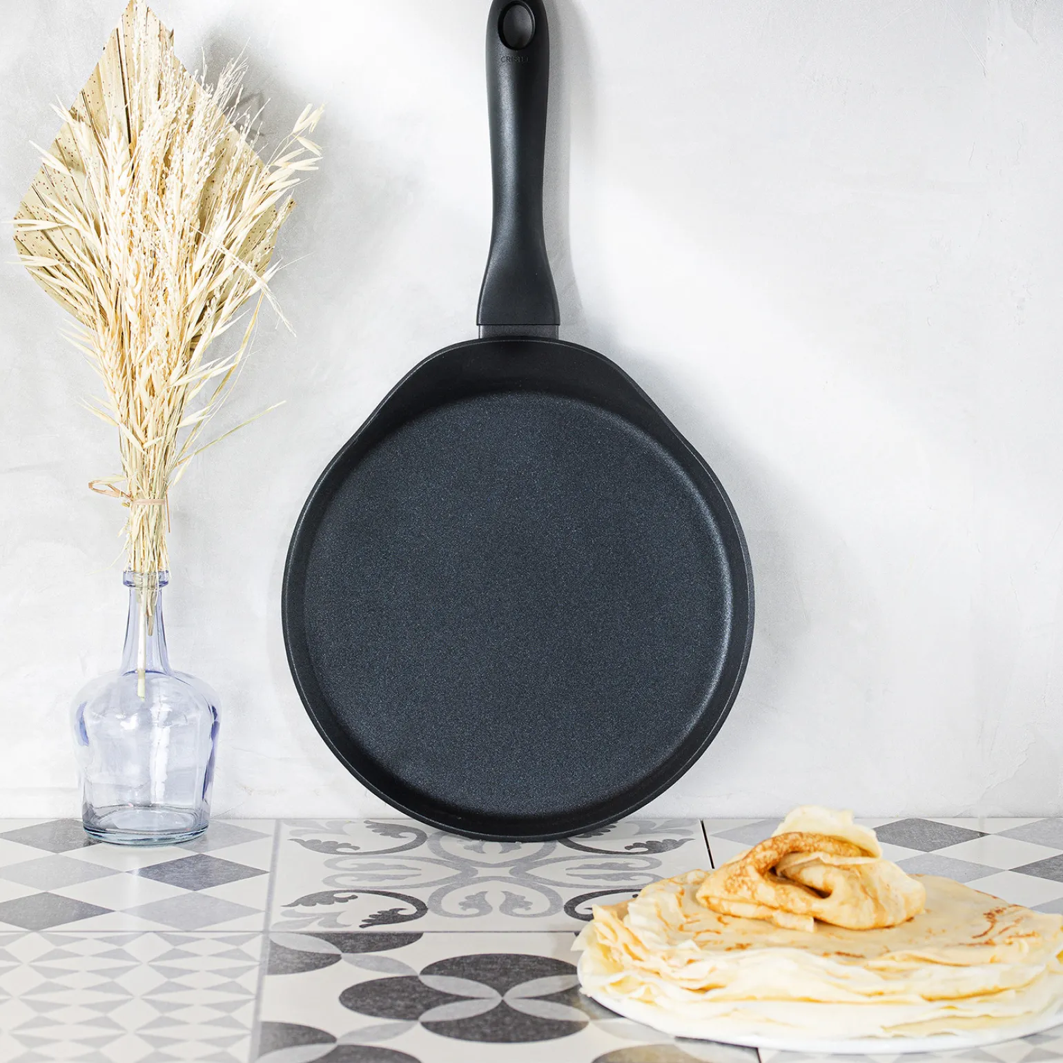 CRISTEL Crêpière aluminium - anti-adhésif Exceliss+ Discount