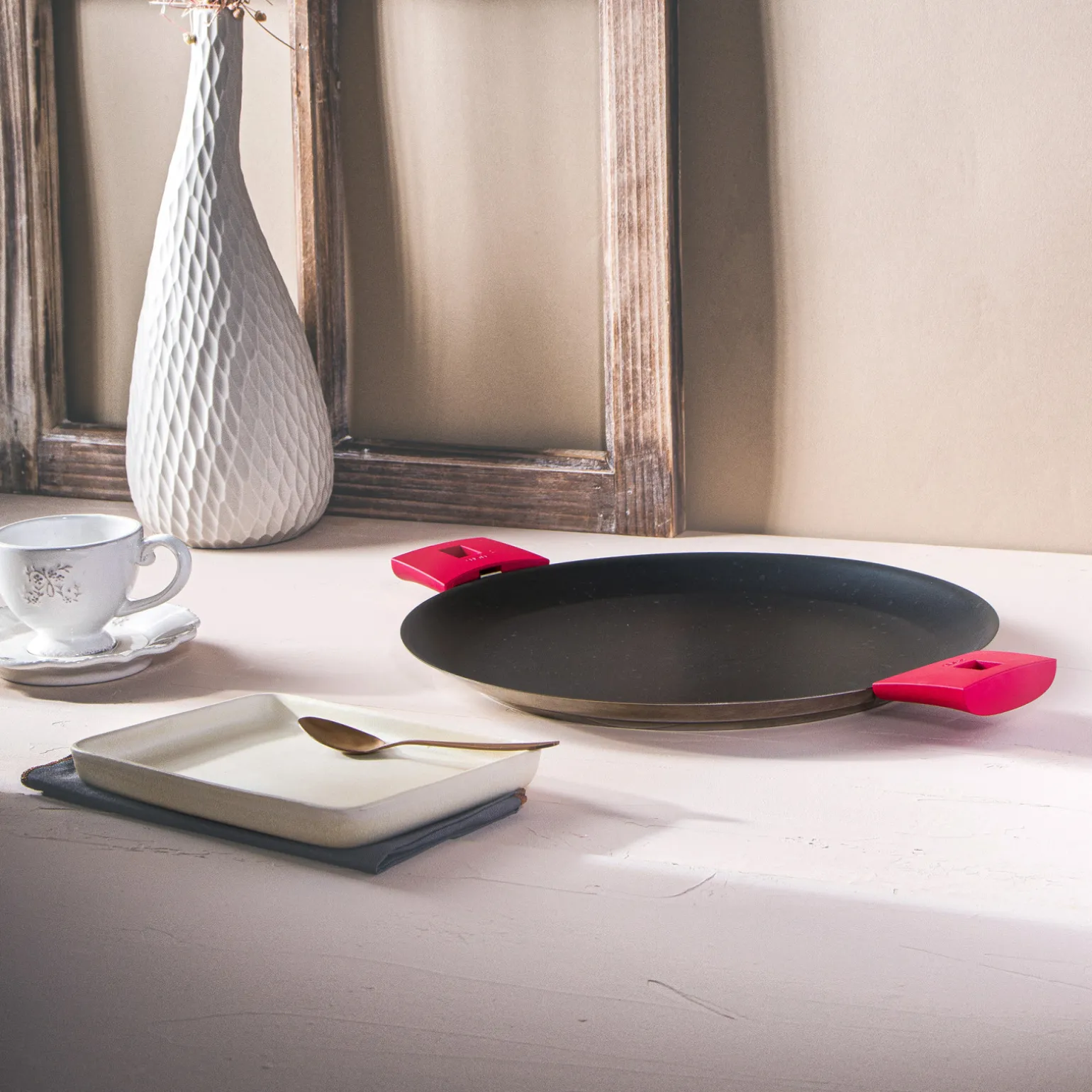 CRISTEL Crêpière inox - anti-adhésif Exceliss Discount