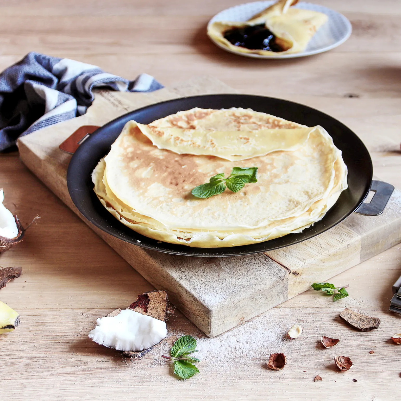 CRISTEL Crêpière inox - anti-adhésif Exceliss Discount