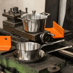 CRISTEL Faitout inox brossé avec couvercle Outlet