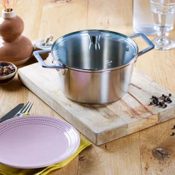 CRISTEL Faitout inox brossé avec couvercle Outlet