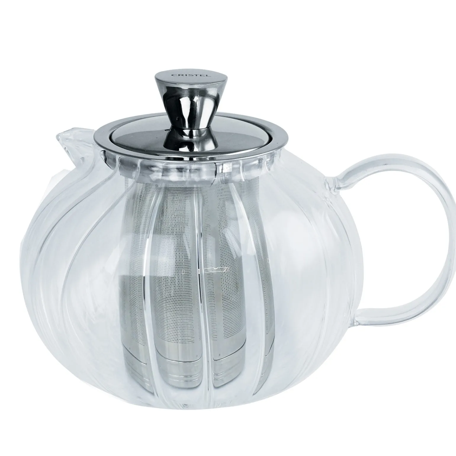 CRISTEL Gyokuro - théière ronde en verre avec filtre dévissable Discount