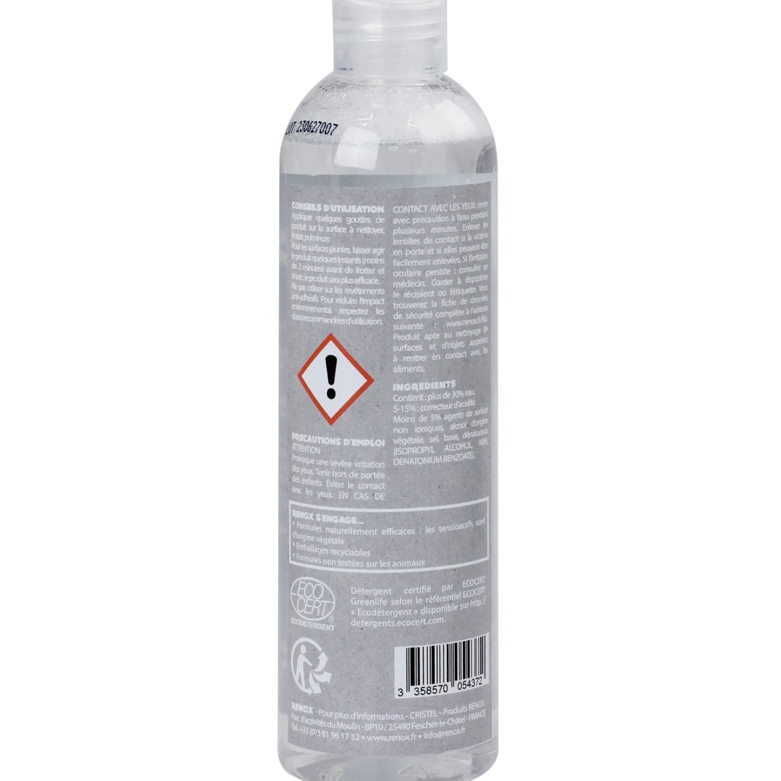 CRISTEL Nettoyant inox Outlet