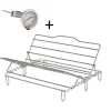CRISTEL Pack grille berceau + thermomètre de cuisson pour plat à four Cheap