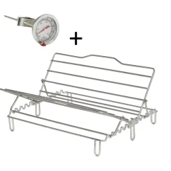 CRISTEL Pack grille berceau + thermomètre de cuisson pour plat à four Cheap
