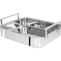 CRISTEL Plat à four inox 35 cm - sans accessoires Hot