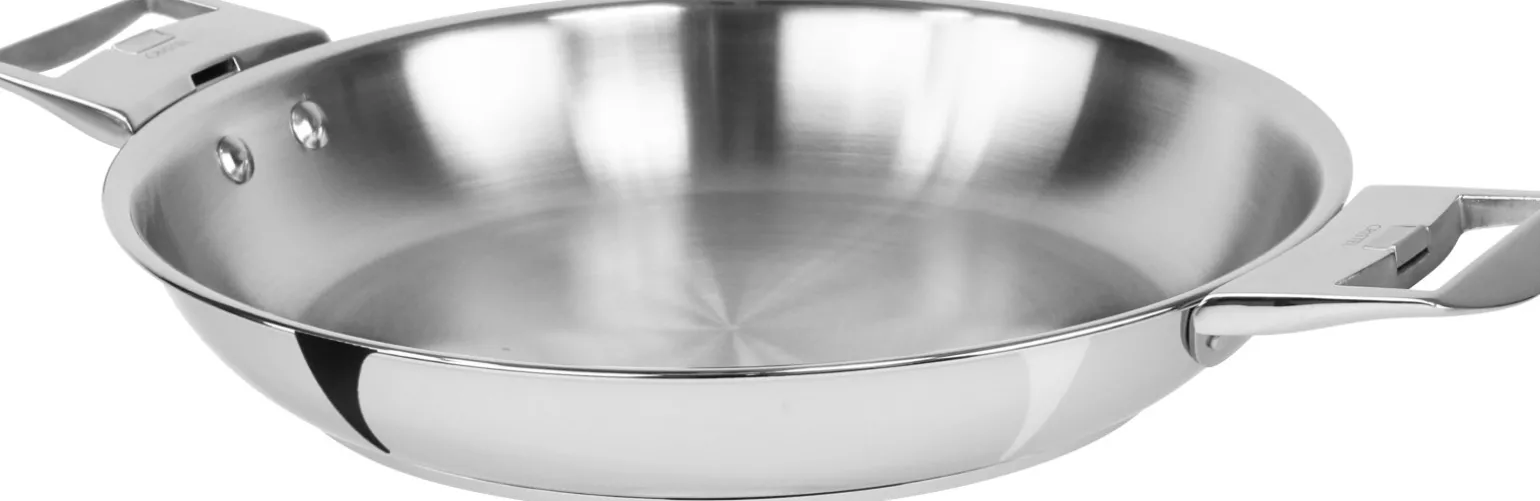 CRISTEL Poêle inox Hot