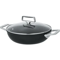 CRISTEL Sauteuse aluminium à anses fixes avec couvercle Best