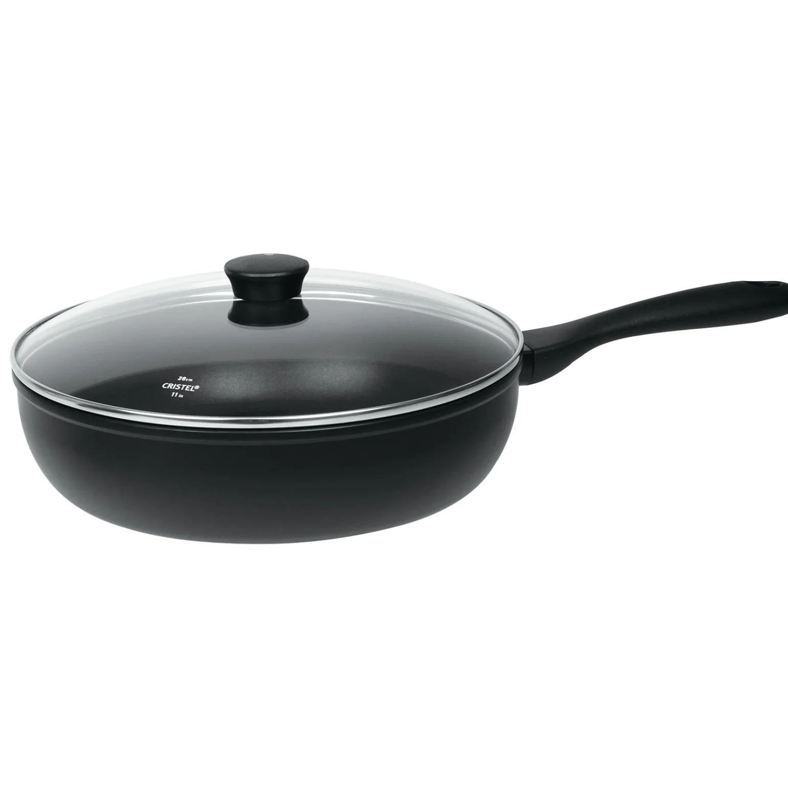 CRISTEL Sauteuse aluminium avec couvercle Discount