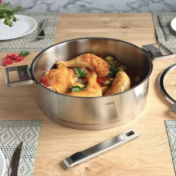 CRISTEL Sauteuse inox brossé amovible Clearance