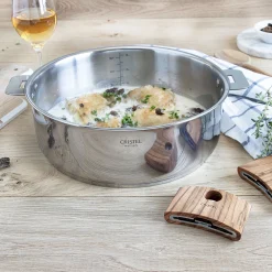 CRISTEL Sauteuse inox Multiply amovible Store