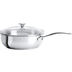 CRISTEL Sauteuse inox poignée fixe avec couvercle Flash Sale
