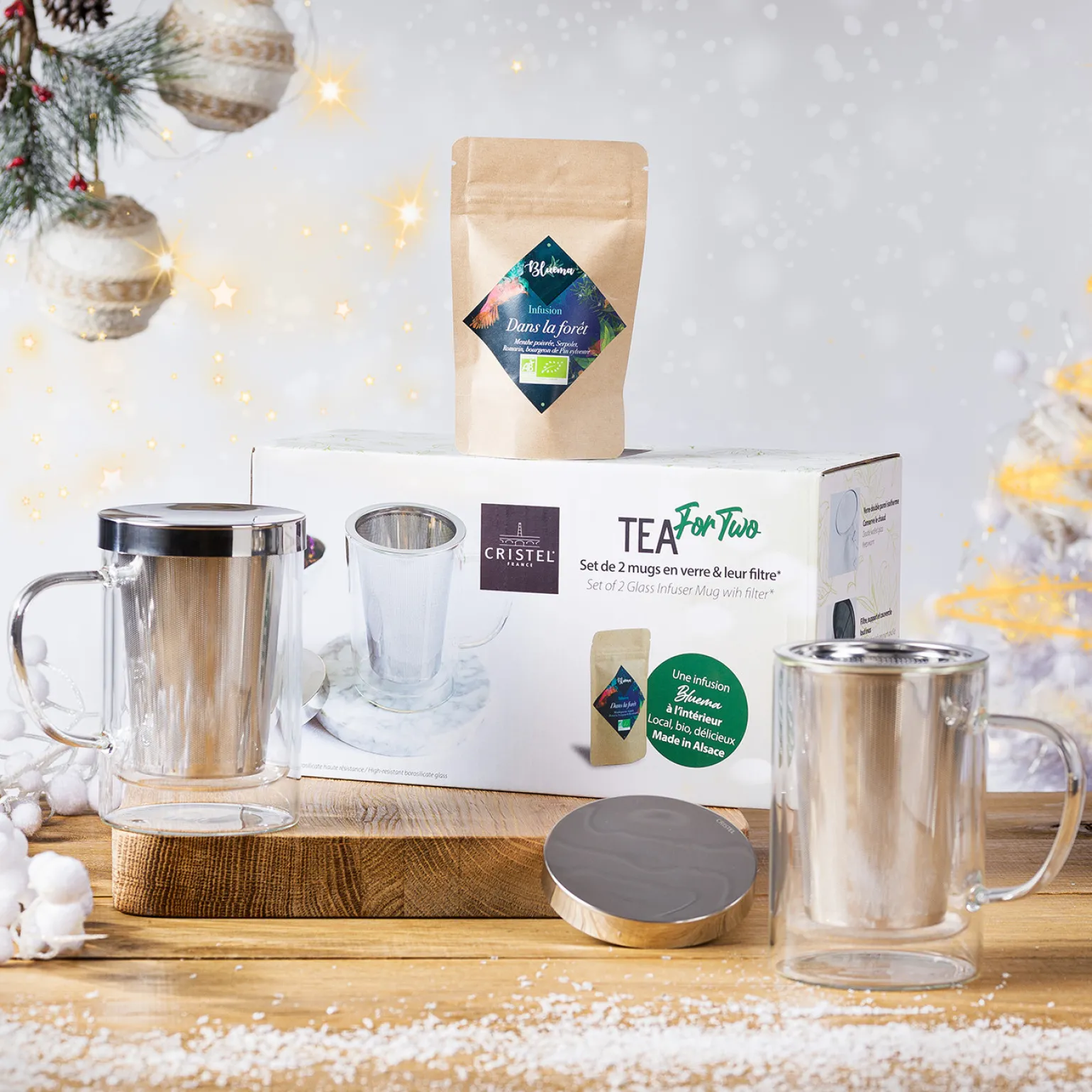 CRISTEL Set cadeau « Tea for Two » Outlet
