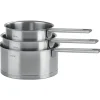 CRISTEL Set de 3 casseroles inox brossé Flash Sale