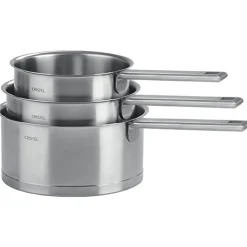 CRISTEL Set de 3 casseroles inox brossé Flash Sale