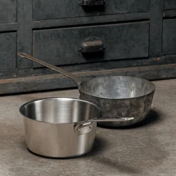 CRISTEL Série 3 casseroles en inox brossé Fashion