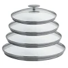 CRISTEL Série 4 couvercles Platine New