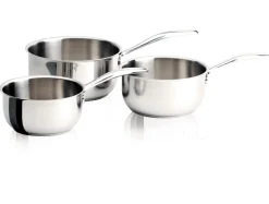 CRISTEL Série de 3 casseroles Master New