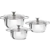 CRISTEL Série de 3 faitouts inox Master Best Sale