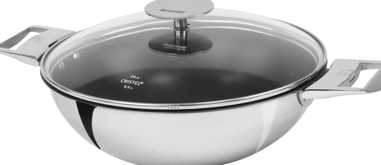 CRISTEL Wok inox - anti-adhésif Exceliss Online